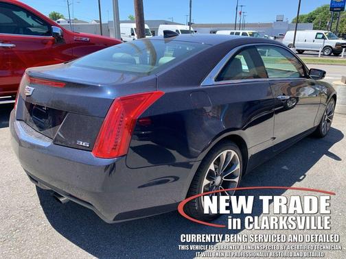 Dark Adriatic Blue Metallic 2015 Cadillac ATS 3.6L Premium