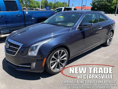 Dark Adriatic Blue Metallic 2015 Cadillac ATS 3.6L Premium