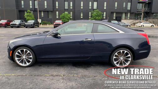 Dark Adriatic Blue Metallic 2015 Cadillac ATS 3.6L Premium