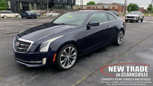 Dark Adriatic Blue Metallic 2015 Cadillac ATS 3.6L Premium