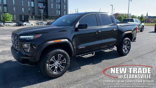 Onyx Black 2023 GMC Canyon AT4