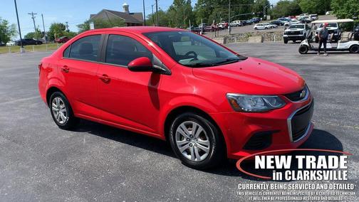 Red Hot 2017 Chevrolet Sonic LS