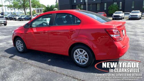 Red Hot 2017 Chevrolet Sonic LS