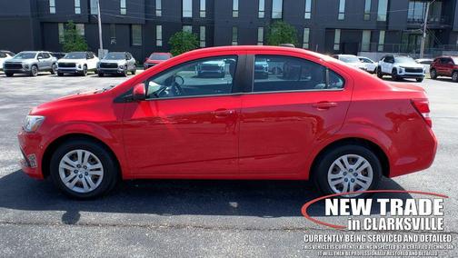 Red Hot 2017 Chevrolet Sonic LS