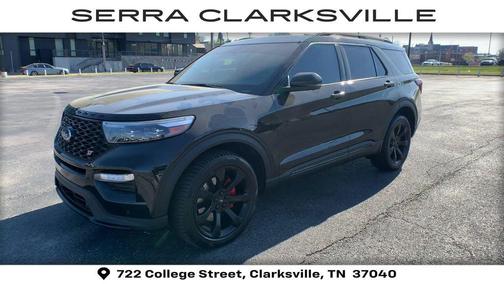 AGATE BLACK METALLIC 2022 Ford Explorer ST