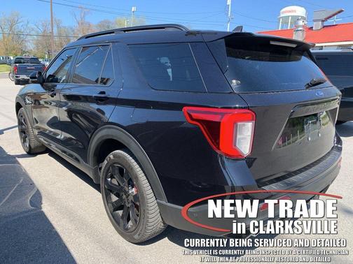 AGATE BLACK METALLIC 2022 Ford Explorer ST