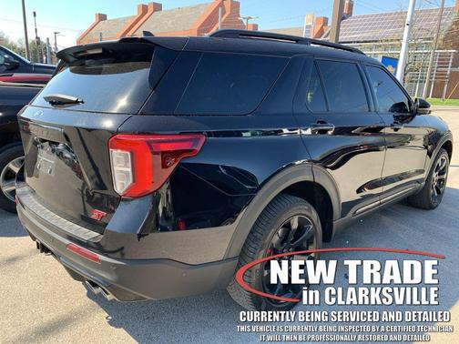 AGATE BLACK METALLIC 2022 Ford Explorer ST