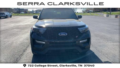 AGATE BLACK METALLIC 2022 Ford Explorer ST