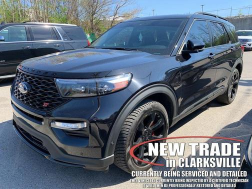 AGATE BLACK METALLIC 2022 Ford Explorer ST