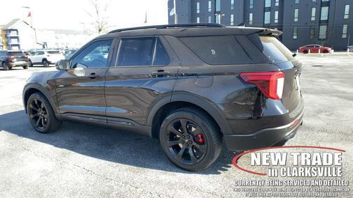 AGATE BLACK METALLIC 2022 Ford Explorer ST