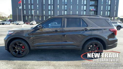 AGATE BLACK METALLIC 2022 Ford Explorer ST