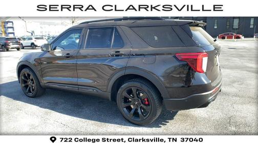 AGATE BLACK METALLIC 2022 Ford Explorer ST