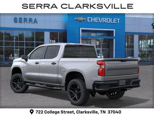 Sterling Gray Metallic 2026 Chevrolet Silverado 1500 Custom Trail Boss