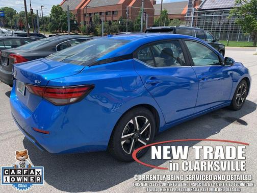 Electric Blue Metallic 2024 Nissan Sentra SV