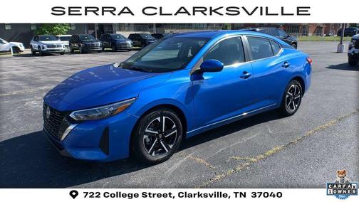 Electric Blue Metallic 2024 Nissan Sentra SV