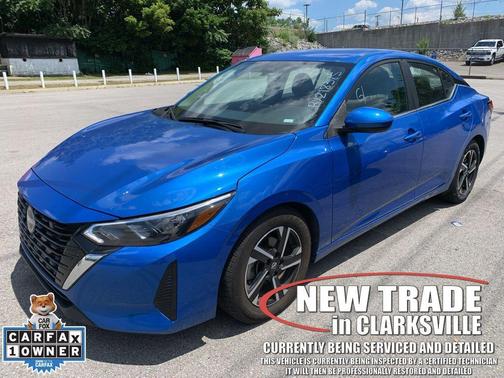 Electric Blue Metallic 2024 Nissan Sentra SV