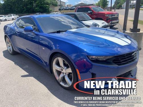 Riverside Blue Metallic 2019 Chevrolet Camaro 1LT