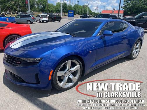 Riverside Blue Metallic 2019 Chevrolet Camaro 1LT