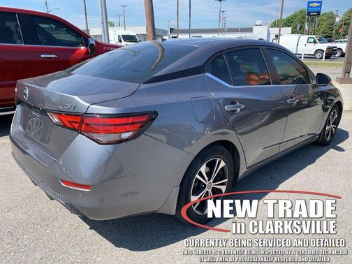 Gun Metallic 2021 Nissan Sentra SV