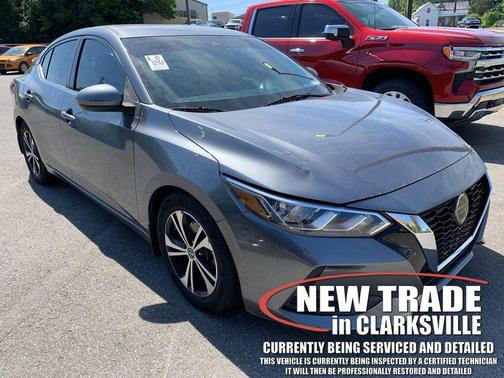 Gun Metallic 2021 Nissan Sentra SV