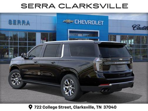 Black 2025 Chevrolet Suburban Premier