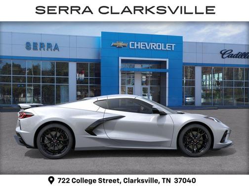 Blade Silver Metallic 2026 Chevrolet Corvette Stingray w/1LT