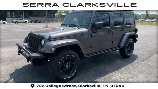 Granite Crystal Metallic Clearcoat 2017 Jeep Wrangler Unlimited Sahara