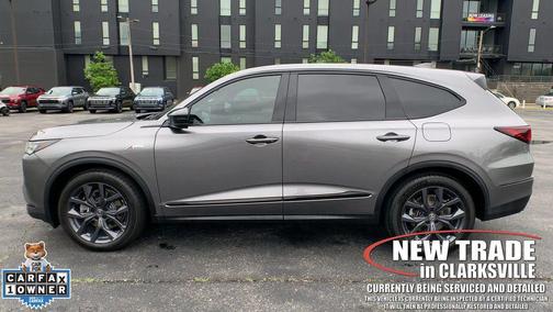 Liquid Carbon Metallic 2023 Acura MDX A-SPEC