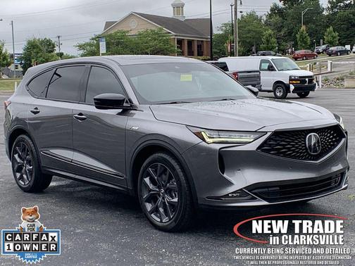 Liquid Carbon Metallic 2023 Acura MDX A-SPEC