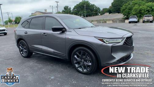 Liquid Carbon Metallic 2023 Acura MDX A-SPEC