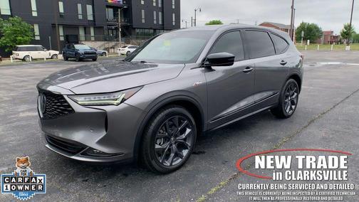 Liquid Carbon Metallic 2023 Acura MDX A-SPEC