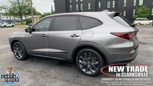 Liquid Carbon Metallic 2023 Acura MDX A-SPEC