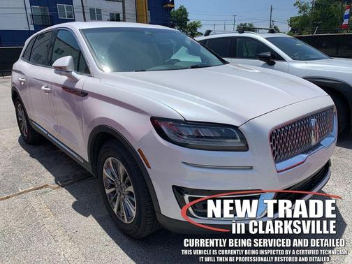WHITE PLATINUM MET TRI-COAT 2019 Lincoln Nautilus Select