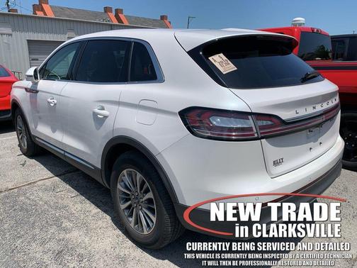 WHITE PLATINUM MET TRI-COAT 2019 Lincoln Nautilus Select
