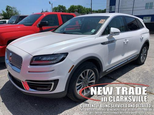 WHITE PLATINUM MET TRI-COAT 2019 Lincoln Nautilus Select