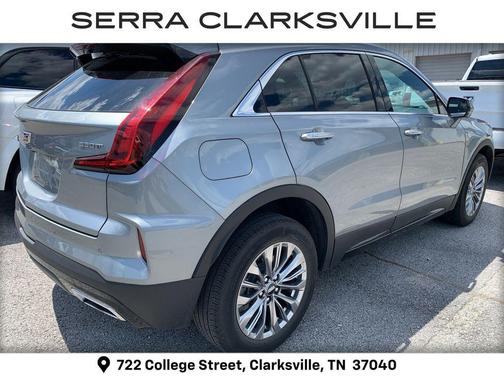 Argent Silver Metallic 2025 Cadillac XT4 Premium Luxury