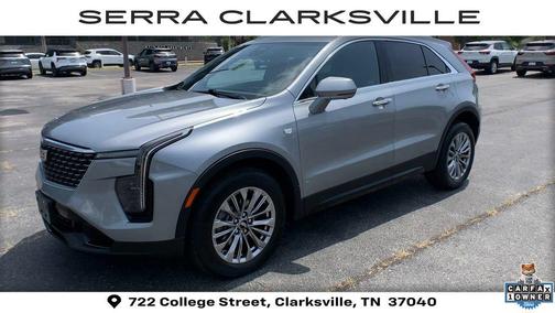 Argent Silver Metallic 2025 Cadillac XT4 Premium Luxury