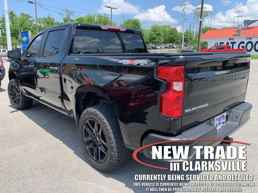 Black 2023 Chevrolet Silverado 1500 Custom
