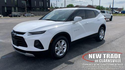 Summit White 2022 Chevrolet Blazer 3LT