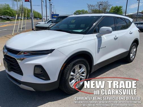 Summit White 2022 Chevrolet Blazer 3LT