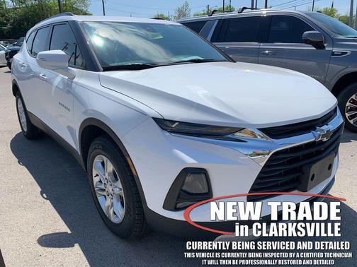 Summit White 2022 Chevrolet Blazer 3LT