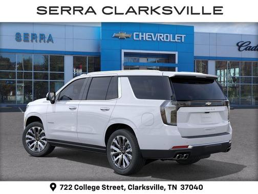Polar White Tricoat 2026 Chevrolet Tahoe 4WD High Country