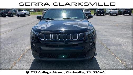Diamond Black Crystal Pearlcoat 2022 Jeep Compass Latitude
