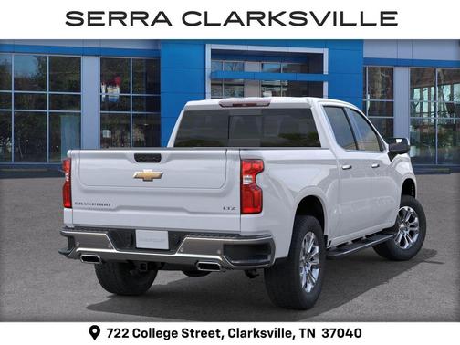 Polar White Tricoat 2026 Chevrolet Silverado 1500 LTZ