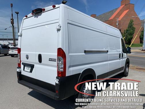 Bright White Clearcoat 2025 RAM ProMaster 3500 High Roof