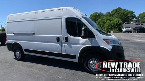 Bright White Clearcoat 2025 RAM ProMaster 3500 High Roof