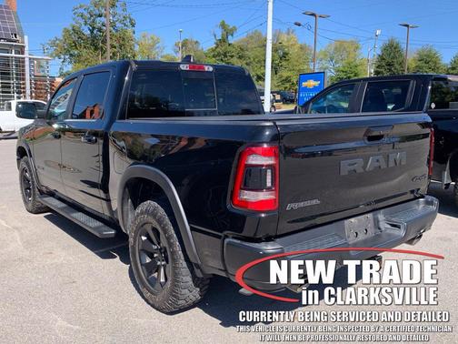 Diamond Black Crystal Pearlcoat 2022 RAM 1500 Rebel