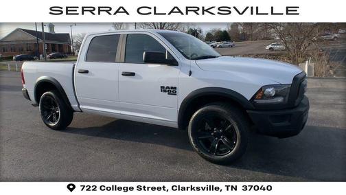 Bright White Clearcoat 2024 RAM 1500 Classic Warlock Crew Cab 4x4 5'7' Box