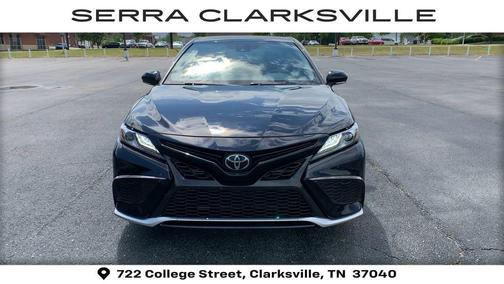 Midnight Black Metallic 2022 Toyota Camry XSE