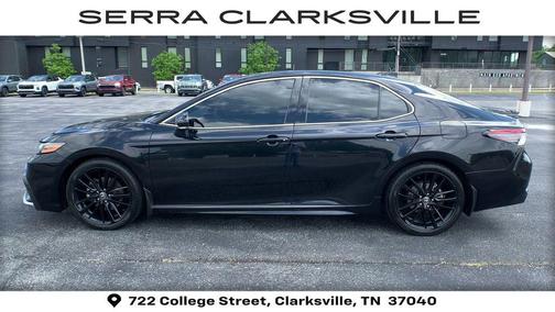 Midnight Black Metallic 2022 Toyota Camry XSE